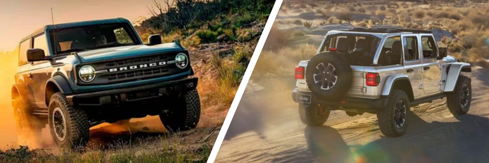 Ford Bronco vs Jeep Wrangler