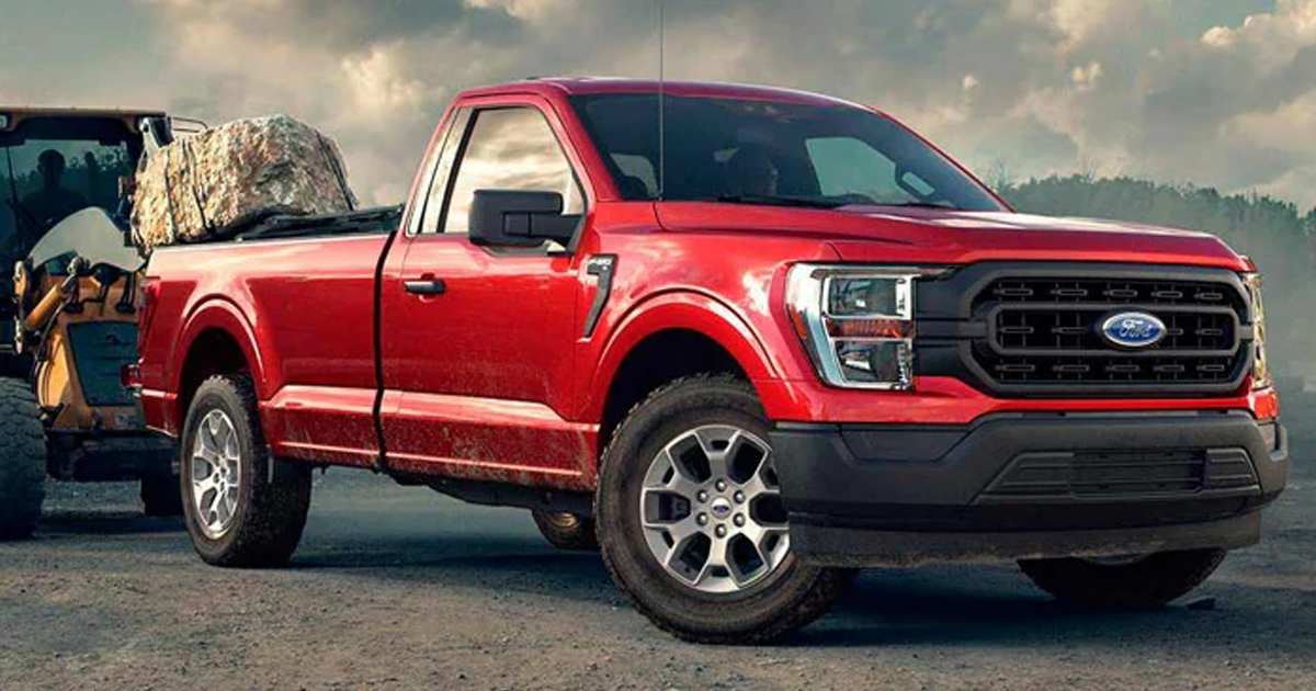 red 2024 Ford F-150