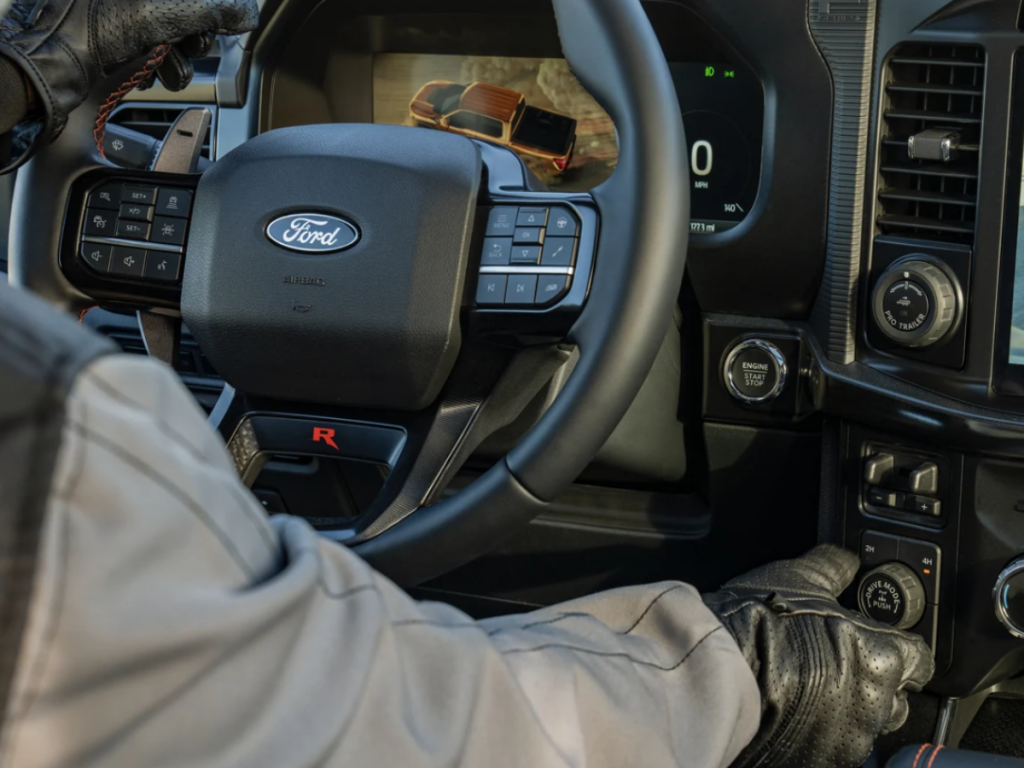 Ford F-150 interior