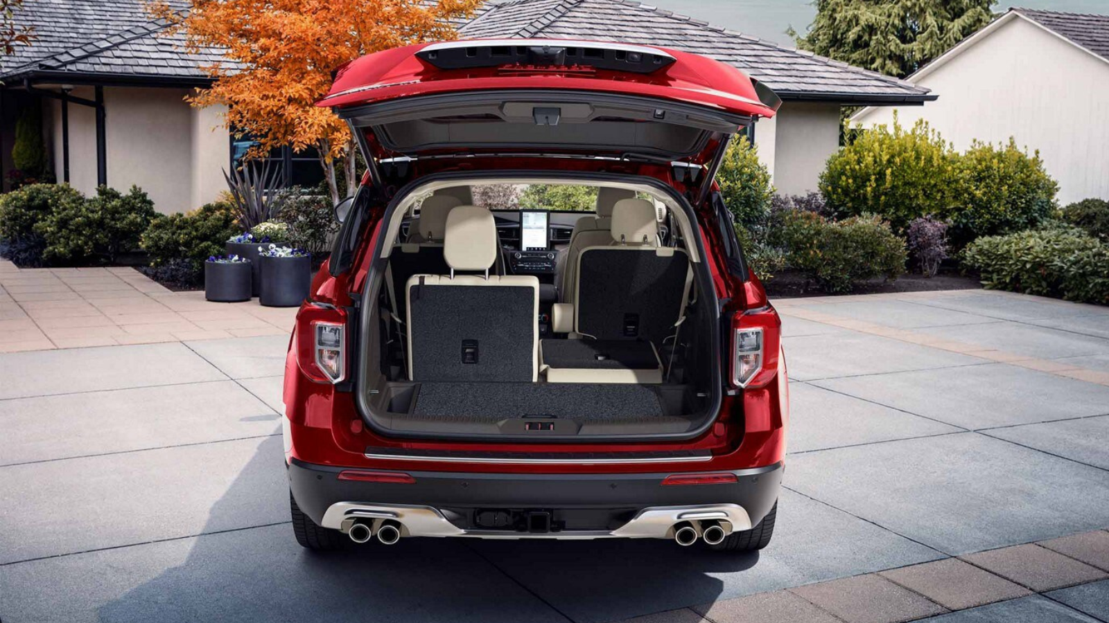 Trunk View Ford Explorer